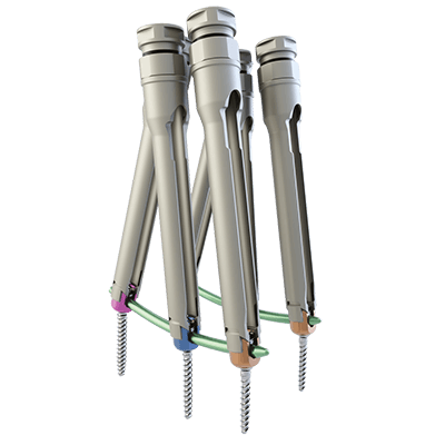 Minimal invasive posterior osteosynthesis system MONT BLANC MIS